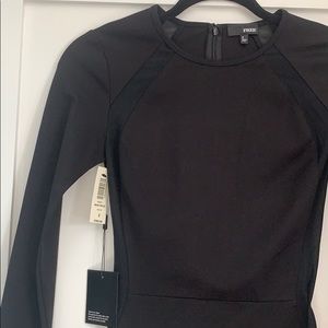 Aritzia Wilfred Free Bodycon Dress w/ Mesh Panels